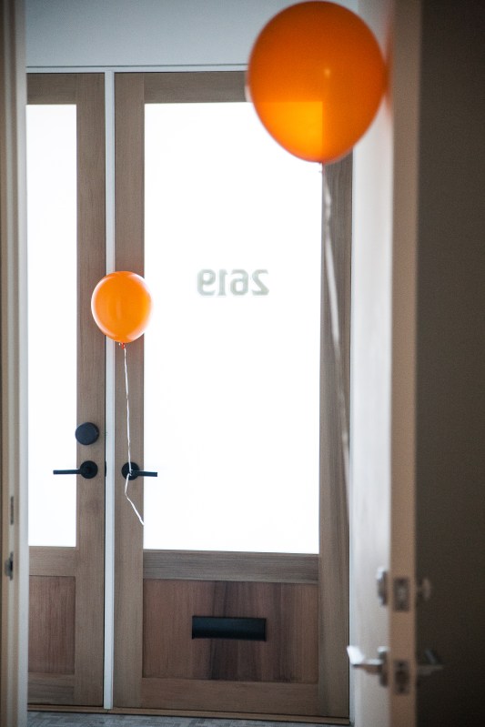 Balloons in the Hall by Larkin Small